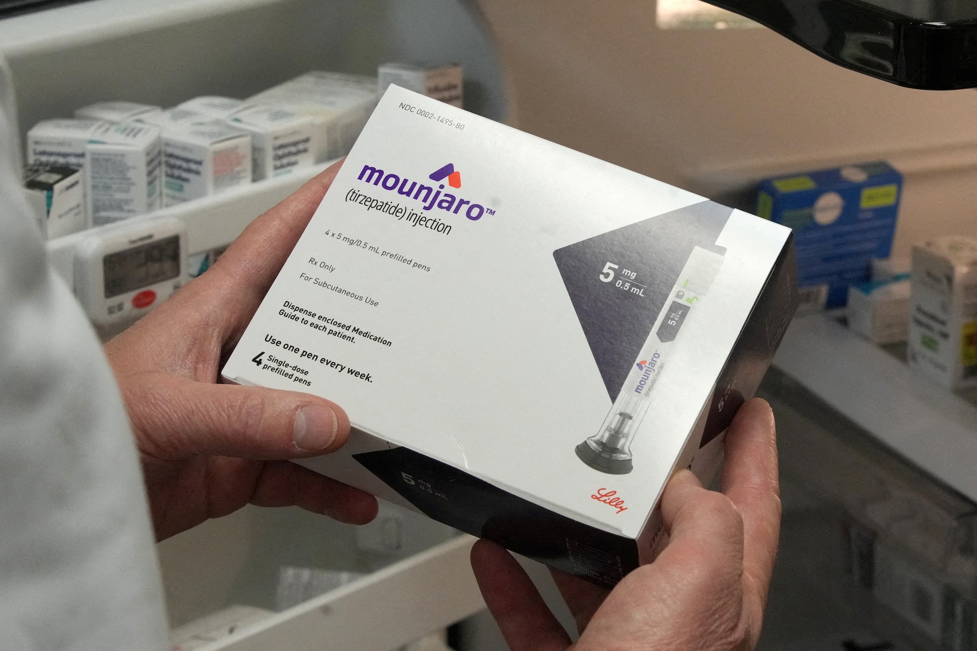 Mounjaro is displayed in a pharmacy in Provo