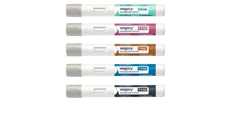 Wegovy pens.