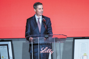 Lilly marks 150 years with a ceremony in Indianapolis