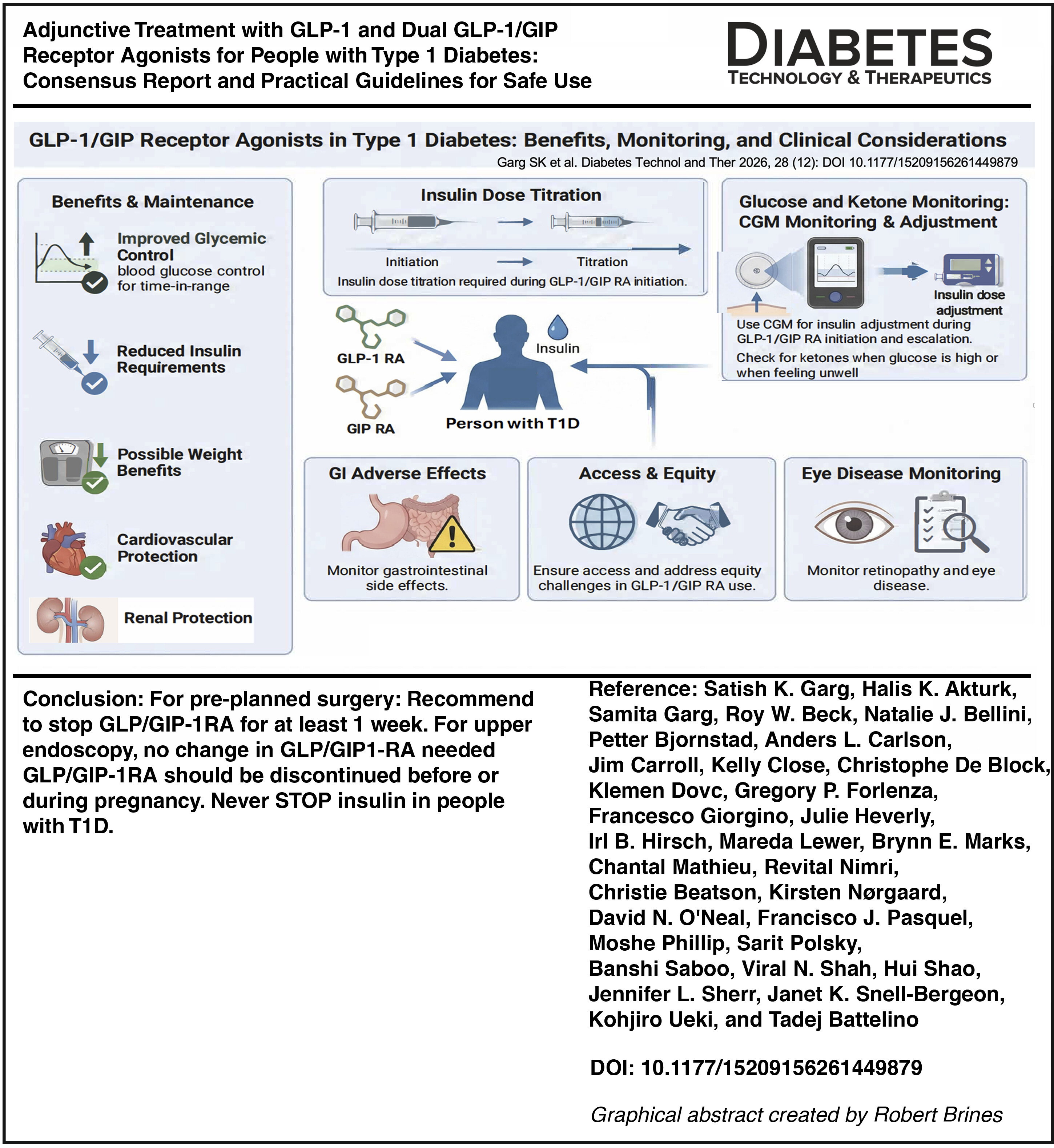 Consensus report issues practical guidelines for GLP-1 use in type 1 diabetes