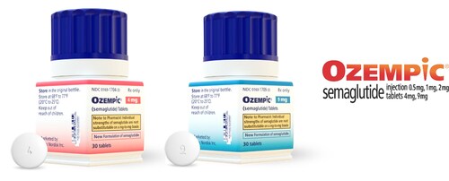 Bottles and pills shown are for the 4 mg and the 9 mg doses. Pill and bottle are not to scale.