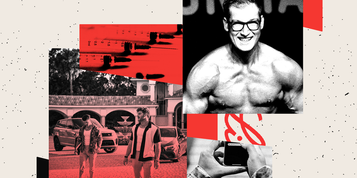 Photo collage of Max Radovanic and Overtime Men's Health