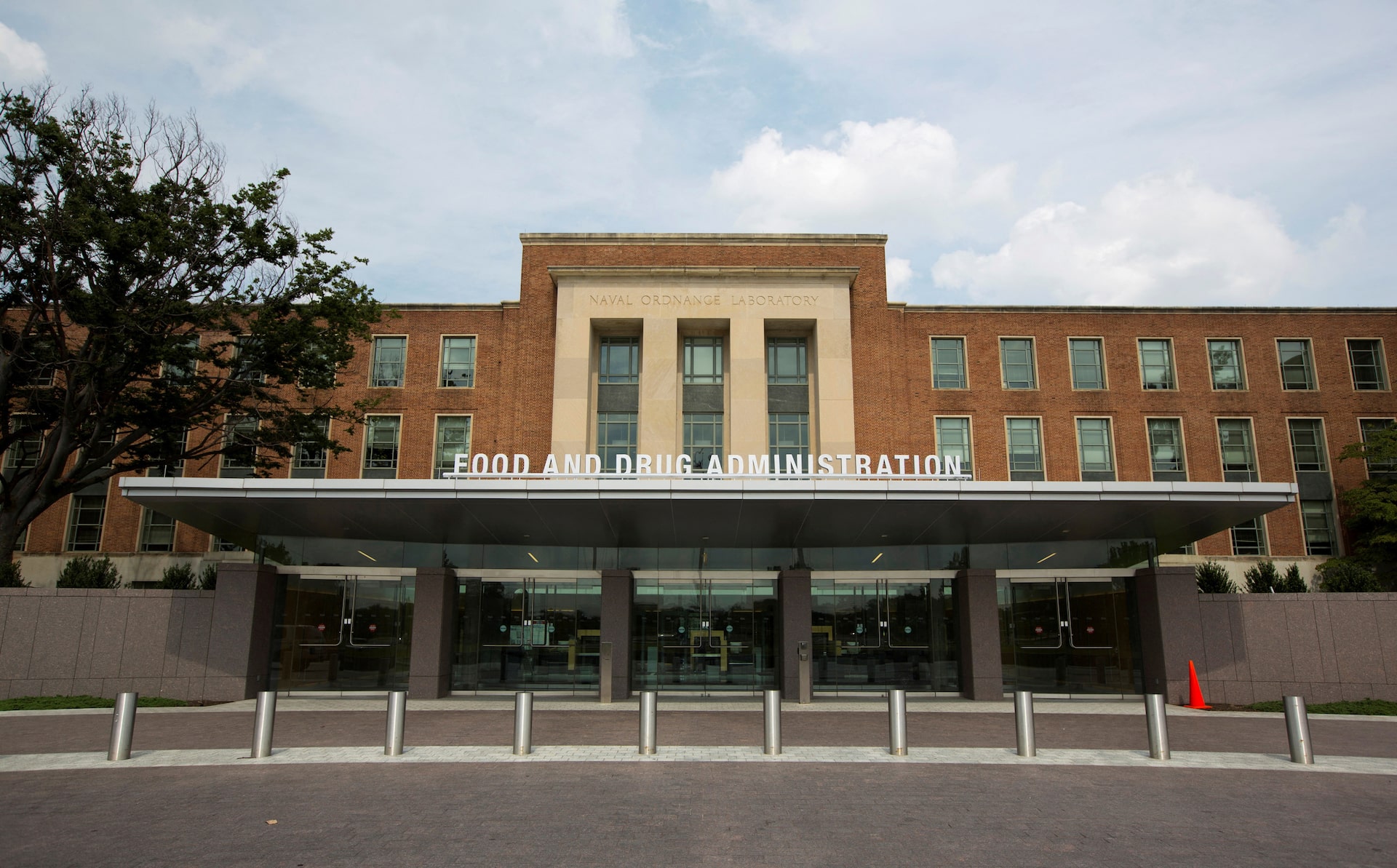 A view shows the U.S. Food and Drug Administration headquarters in Silver Spring