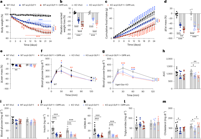 GIP receptor blockade shown to work through a different pathway than activation