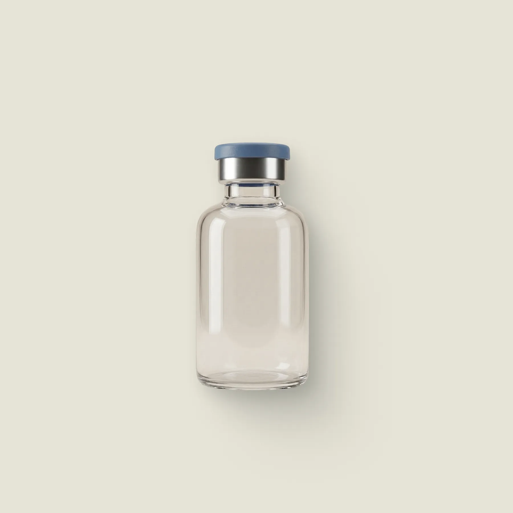 Artistic representation of Zepbound® Vial medication packaging