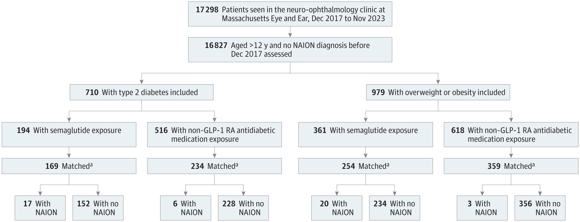 Harvard eye researchers report a NAION signal with semaglutide