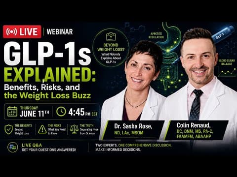GLP-1s Explained: Benefits, Risks, and the Weight Loss Buzz - Med Matrix Podcast