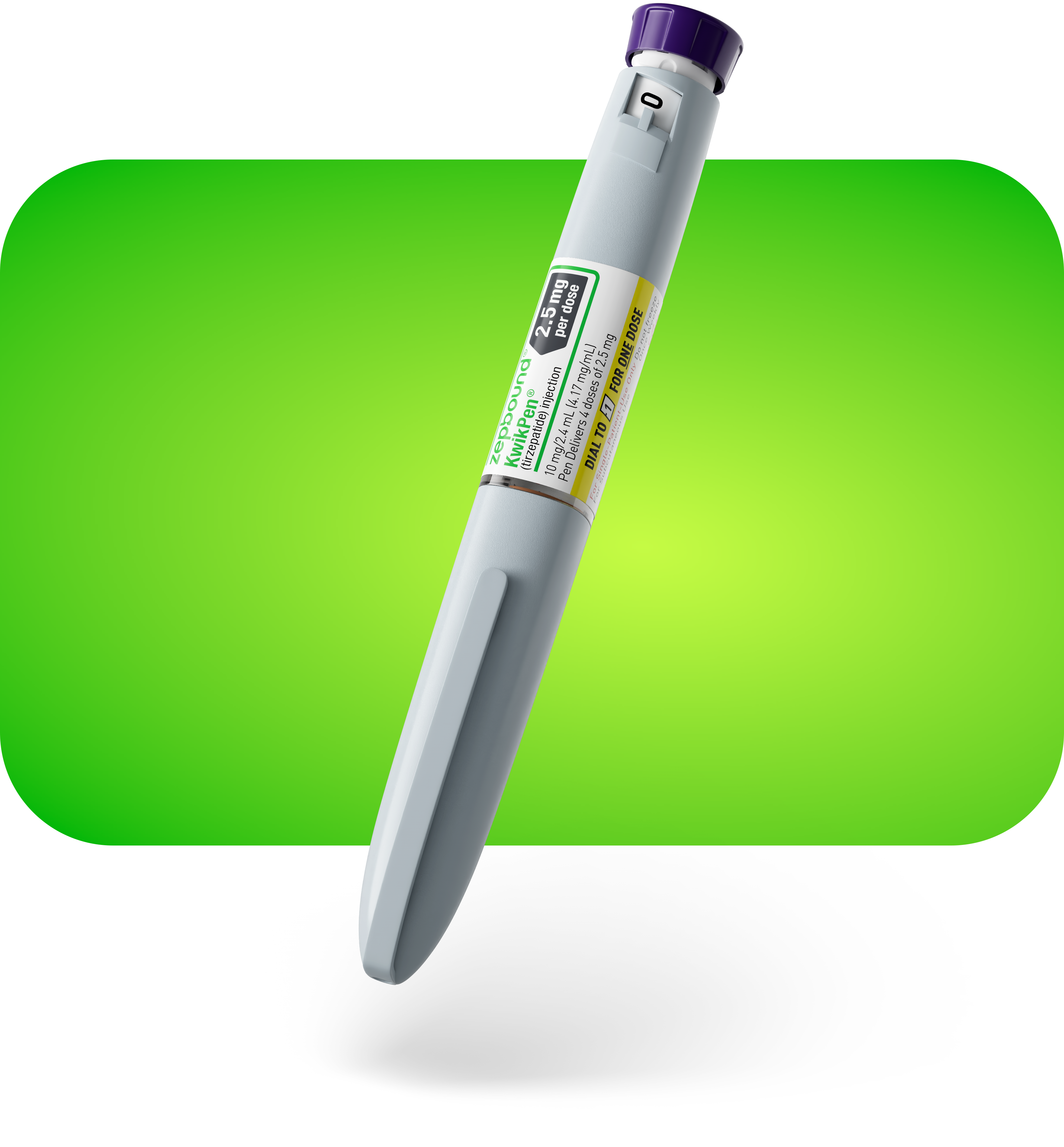 Zepbound single-patient use KwikPen