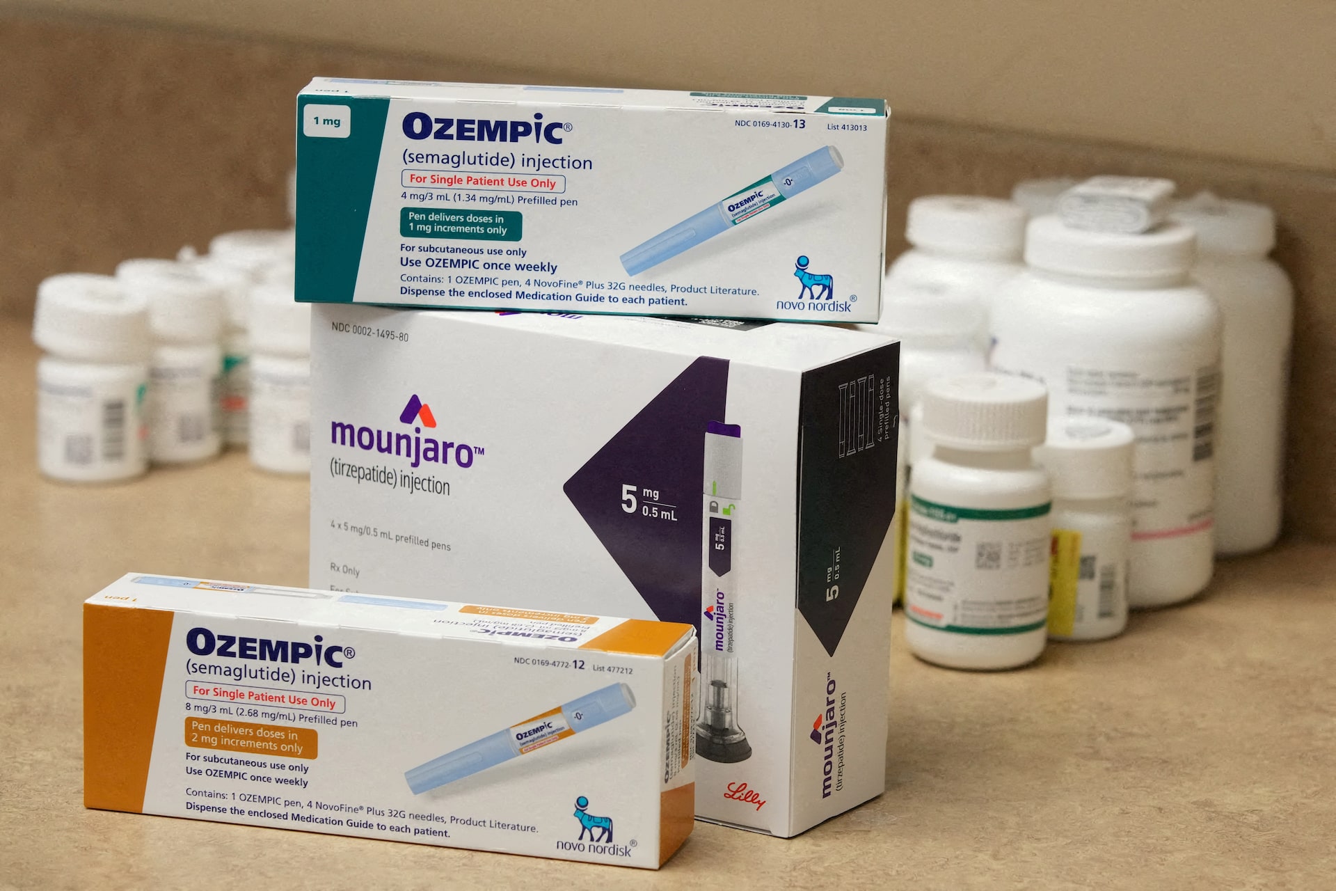 Ozempic is displayed in a pharmacy in Provo
