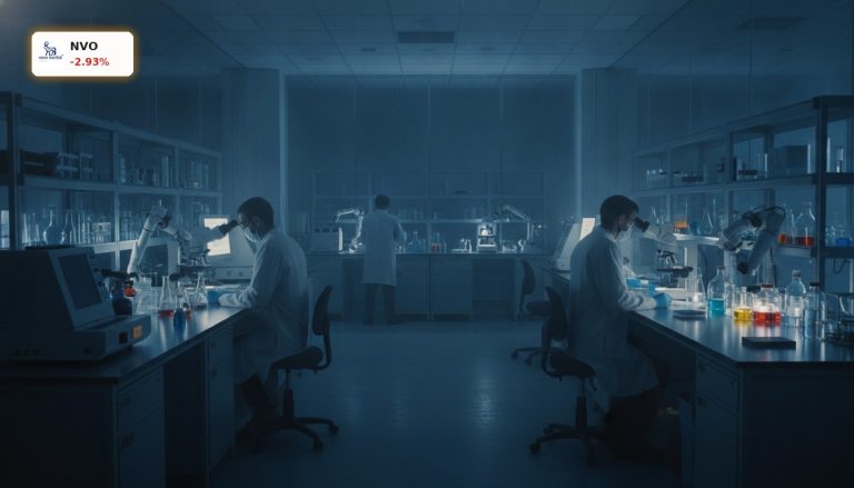 Deutsche Bank downgrades Novo Nordisk and the shares slip about 3%